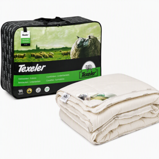 Texeler Lamswollen 4-seizoenen dekbed met tencel tijk - Bovenste Beste, vanaf