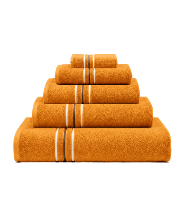 Moodit oranje handdoekenlijn Empress bronze