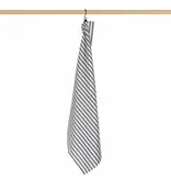 Jorzolino Jorzolino theedoek Stripe grijs 65x65 cm