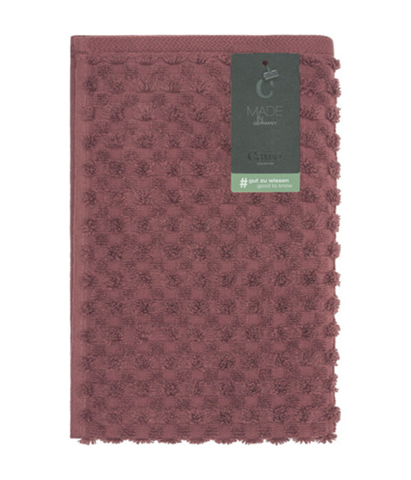 Cawö keukenhanddoek Cuisine Pro uni 520, burgund (277) 50x50 cm
