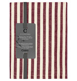 Cawö theedoek halflinnen Cuisine 537, burgund  (83), 50x70 cm  - Copy