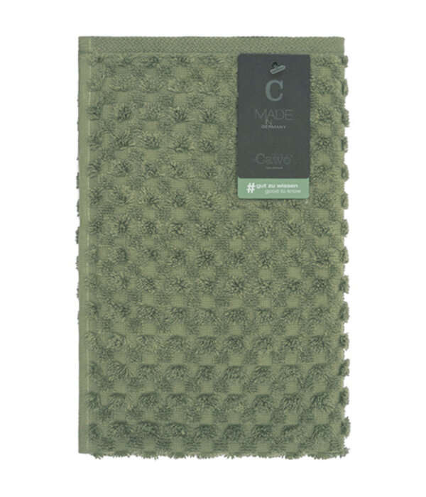 Cawö keukenhanddoek Cuisine Pro uni 520, oliv (497) 50x50 cm
