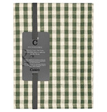 Cawö theedoek halflinnen Cuisine 538, oliv  (43), 50x70 cm