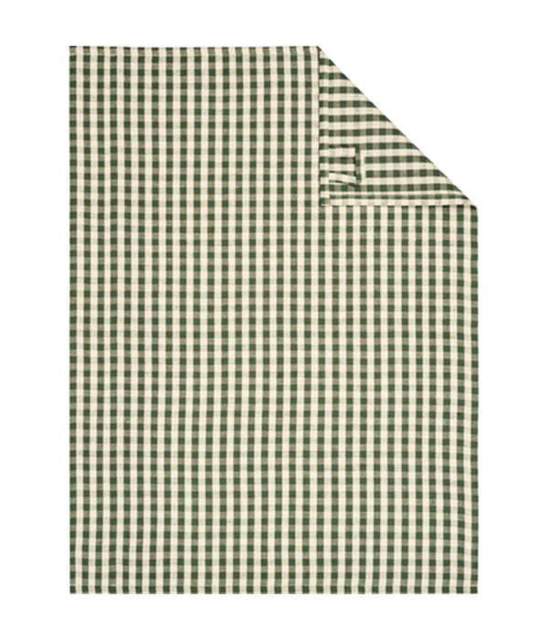 Cawö theedoek halflinnen Cuisine 538, oliv  (43), 50x70 cm