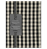 Cawö theedoek halflinnen Cuisine 538, schwarz (93), 50x70 cm
