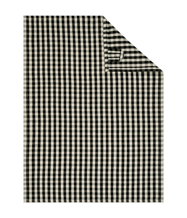 Cawö theedoek halflinnen Cuisine 538, schwarz (93), 50x70 cm