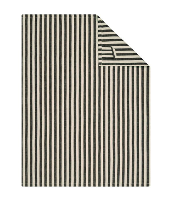 Cawö theedoek halflinnen Cuisine 537, schwarz (93), 50x70 cm