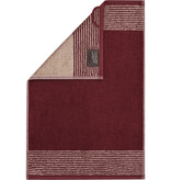 Cawö burgundy handdoekenlijn Two-Tone 590, bordeaux (23)