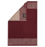 Cawö burgundy handdoekenlijn Two-Tone 590, bordeaux (23)