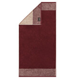 Cawö burgundy handdoekenlijn Two-Tone 590, bordeaux (23)
