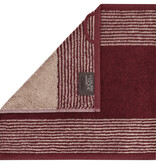 Cawö burgundy handdoekenlijn Two-Tone 590, bordeaux (23)