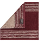 Cawö burgundy handdoekenlijn Two-Tone 590, bordeaux (23)