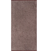 Cawö burgundy handdoekenlijn Two-Tone Stripes 480 bordeaux (23)