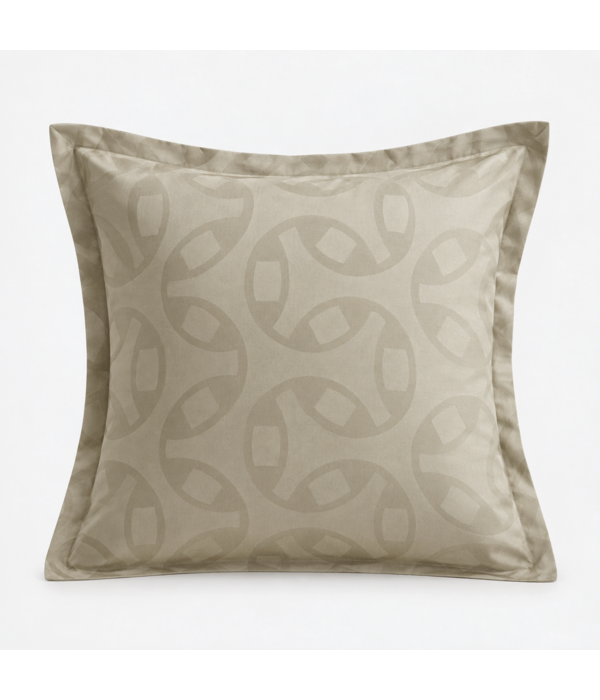 De Witte Lietaer kussensloop Motion sandshell 220 TC, 60x60 cm