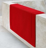 De Witte Lietaer Excellence rode badmat scarlett red,  in 3 maten