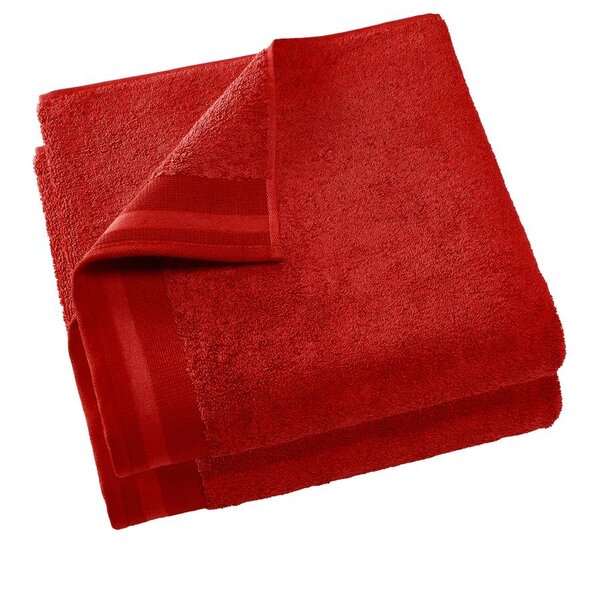 rode keukenhanddoek Excellence scarlet red 60x40 cm