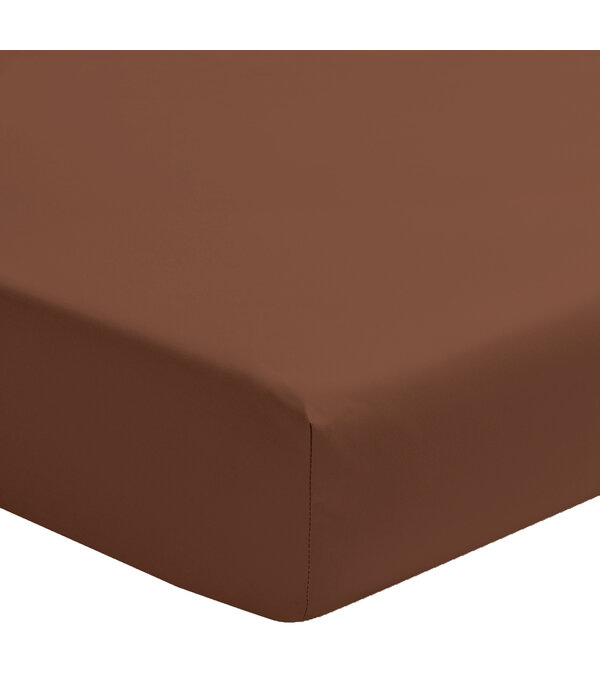 Essix hoeslaken 200TC espresso, matras tot 40 cm hoog, vanaf