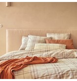 Essix flanellen dekbedovertrek Tartan épice
