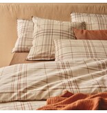 Essix flanellen dekbedovertrek Tartan épice