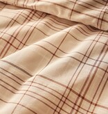 Essix flanellen dekbedovertrek Tartan épice