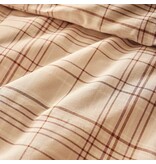 Essix flanellen dekbedovertrek Tartan épice
