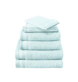 De Witte Lietaer zacht blauwe handdoekenlijn Excellence powder blue