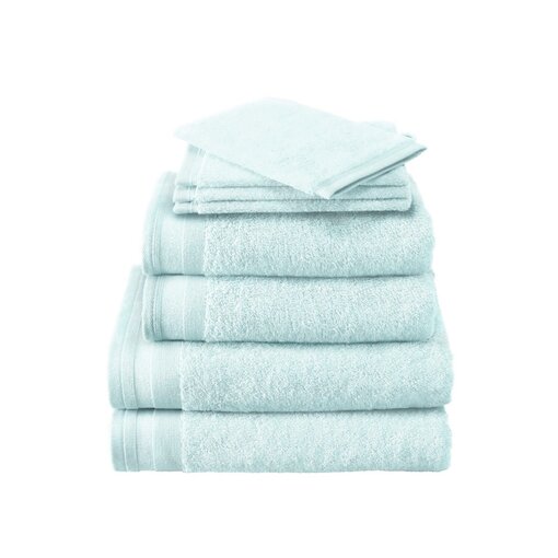 De Witte Lietaer zacht blauwe handdoekenlijn Excellence powder blue, vanaf