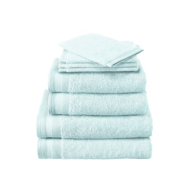 zacht blauwe handdoekenlijn Excellence powder blue, vanaf