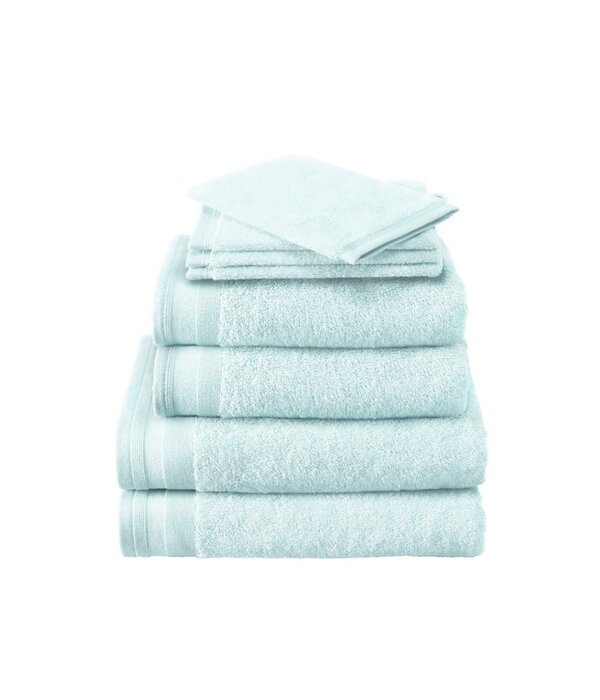 De Witte Lietaer zacht blauwe handdoekenlijn Excellence powder blue