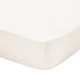 hoeslaken flanel écru, matras tot 20 cm hoog, vanaf