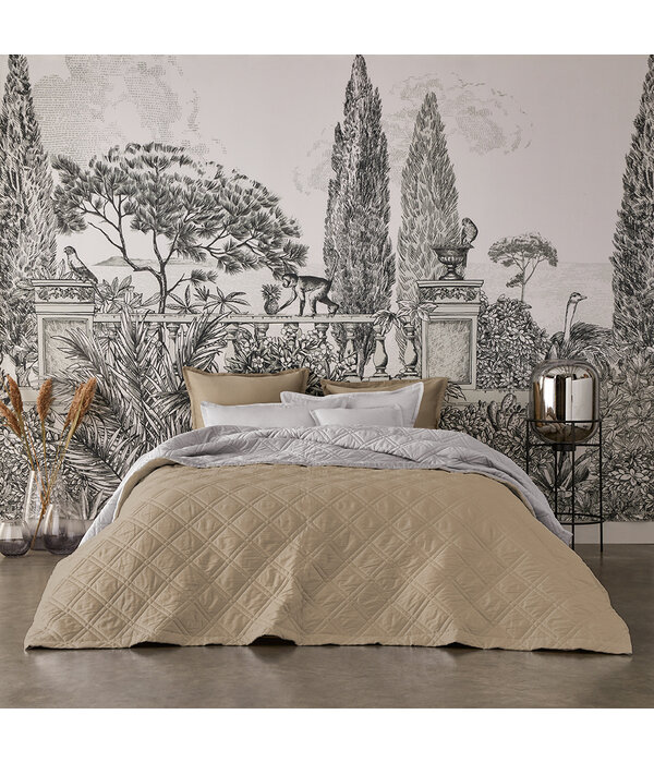 Alexandre Turpault Merveille plaid desert lune / desert beige