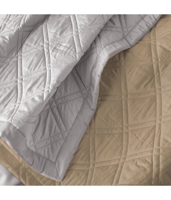 Alexandre Turpault Merveille plaid desert lune / desert beige