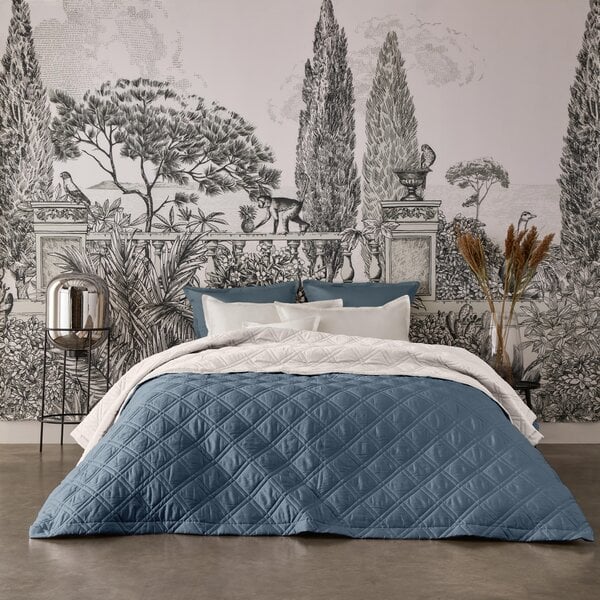 - Merveille plaid saphir / hermine