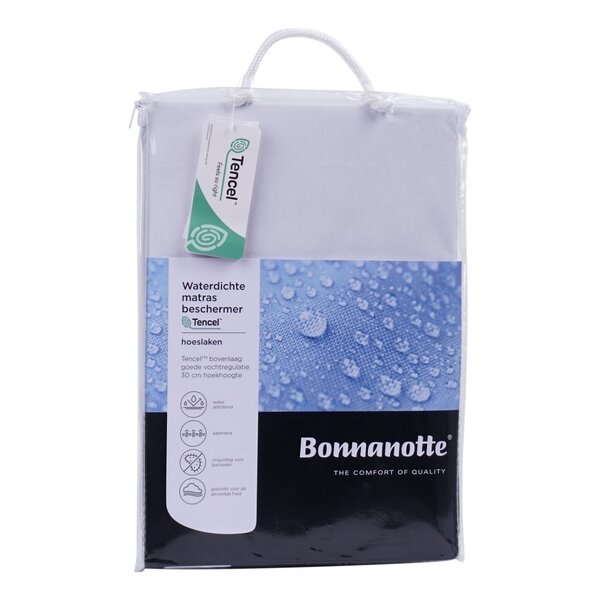 matrasbeschermer met Tencel, koel, waterdicht en ademend