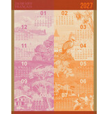 Le Jacquard Français theedoek Kalender / Calendrier 2027