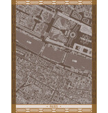 Le Jacquard Français theedoek A Vol d’Oiseau Paris brown