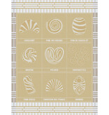 Le Jacquard Français theedoek Haute Viennoiserie beige