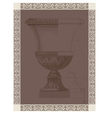 Le Jacquard Français theedoek Médicis brown
