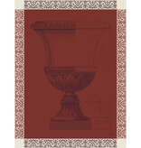 Le Jacquard Français theedoek Médicis red