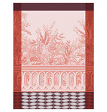 Le Jacquard Français theedoek Riviera mimosa pink