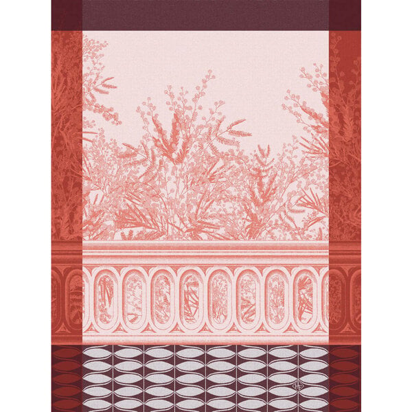 theedoek Riviera mimosa pink