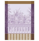 Le Jacquard Français theedoek Riviera mimosa purple