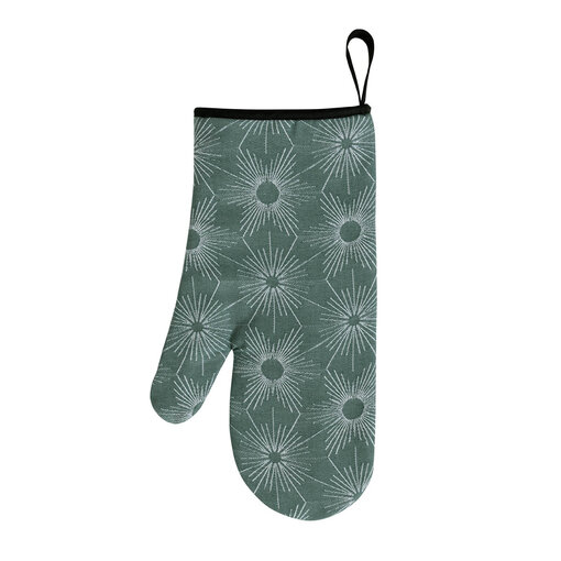 Le Jacquard Français ovenwant Sous les étoiles green