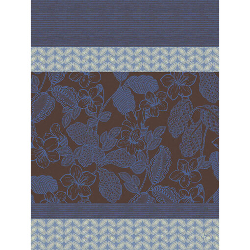 Le Jacquard Français theedoek Sulawesi blue