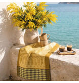 Le Jacquard Français theedoek Riviera mimosa yellow