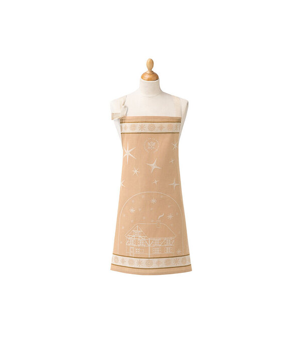 Le Jacquard Français Kinderschort Noël au chalet dark beige