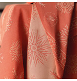 Le Jacquard Français Ciel étoilé rougè tafellinnen