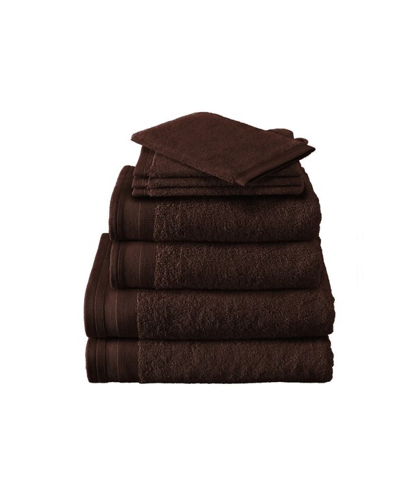 De Witte Lietaer donkerbruine handdoekenlijn Excellence brownie