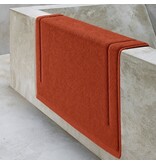 De Witte Lietaer Excellence terra badmat, terra di sienna,  in 3 maten