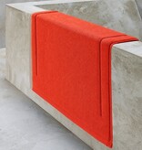 De Witte Lietaer Excellence oranje badmat, spicy orange,  in 3 maten